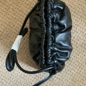 Mansur gavriel mini cloud clutch black